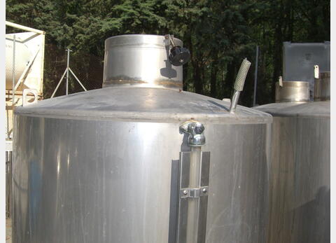 Cuve de stockage en INOX 304L - Marque : SCHEIBER.