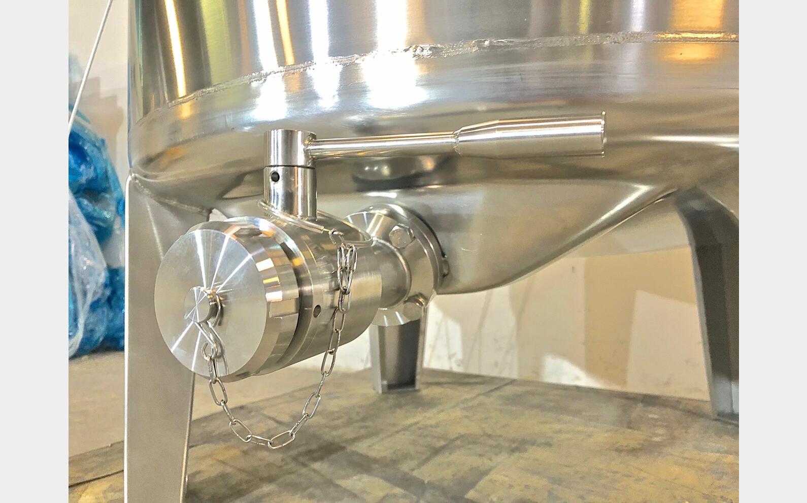 316 stainless steel tank - Mixing 4.5 HL (458 liters) ARSILAC