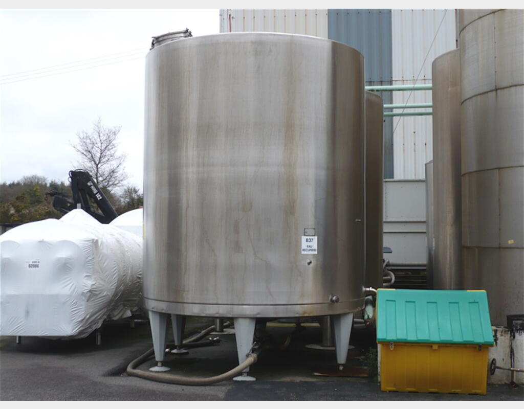 cuve de stockage INOX 304 agroalimentaire, marque PIERRE GUERIN