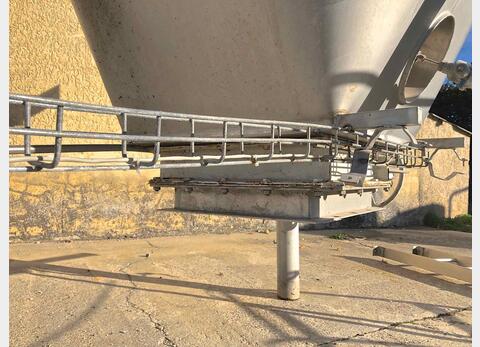 Silo INOX pour vrac Marque : SERIACO Ann&eacute;e : 1995