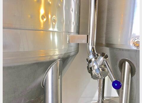 Closed cylindrical conical tank 12 HL (1200 liters) ARSILAC