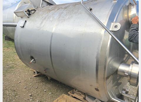 cuve inox 316L agit&eacute;e