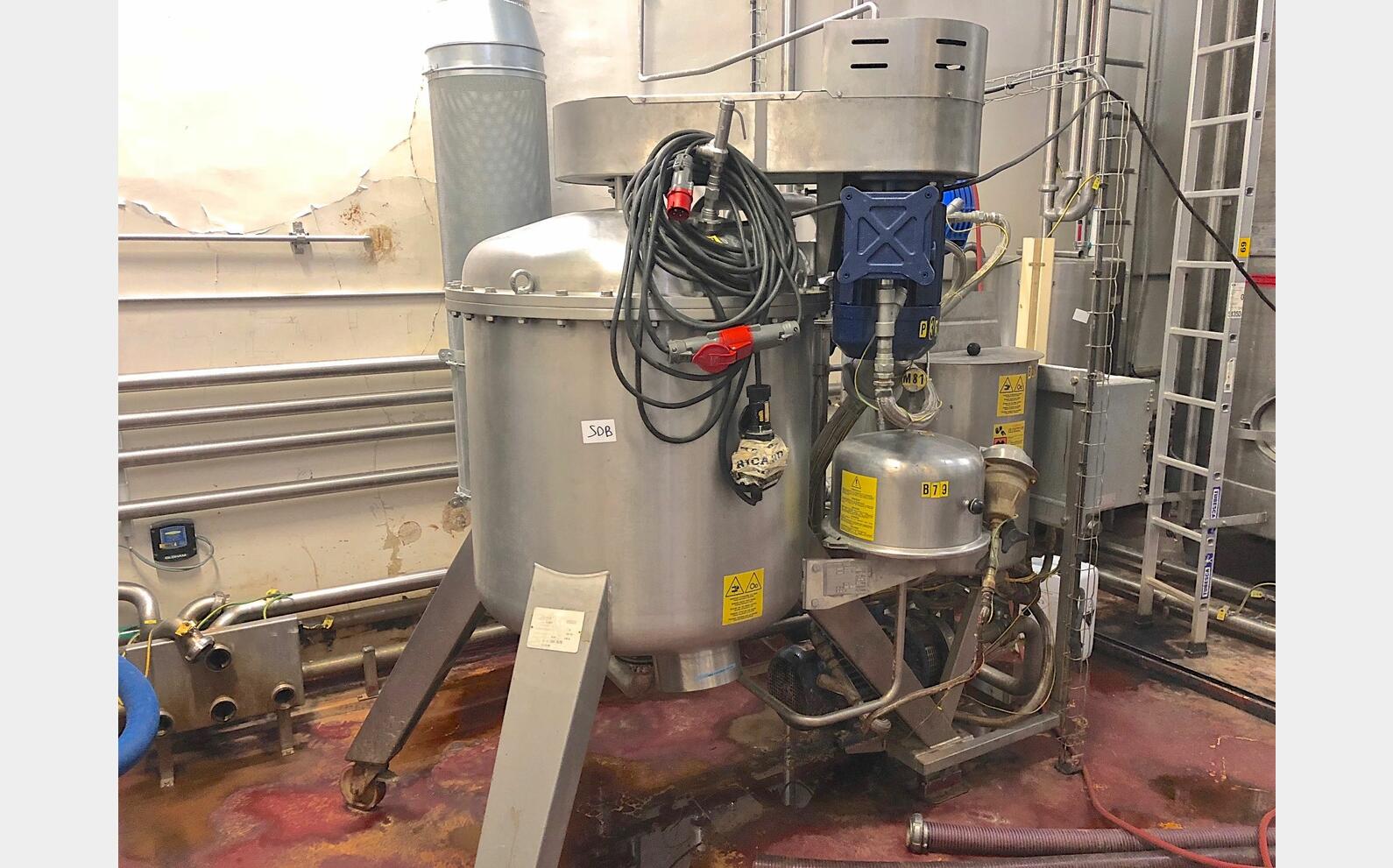 ATEX earth filter - Model NF 10 Flow : 300 HL/h DELLA TOFFOLA