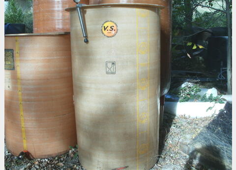 Cuve chapeau flottant en polyester - Volume : 10 hecto (1000 litres)