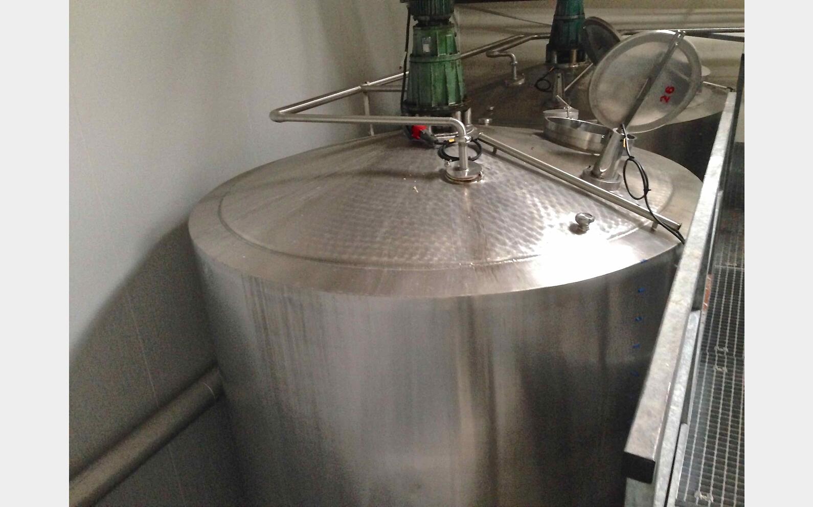 Cuve INOX  de m&eacute;lange isol&eacute;e