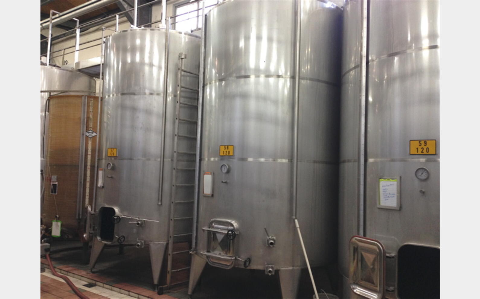 Cuve inox de 120 HLS