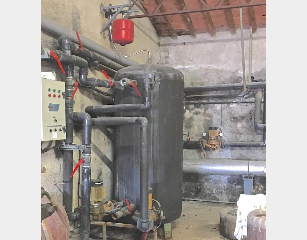 Insulated buffer tank - 10 HL (1000 l)