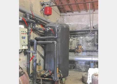 Insulated buffer tank