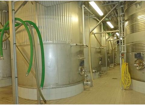 Cuve inox de stockage refroidie Provenance : agroalimentaire (champagne) Marque : ZIEMANN HENGEL