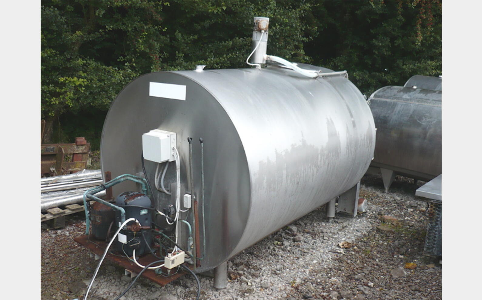 Cuve stockage INOX isol&eacute;e Volume : 2.000 litres