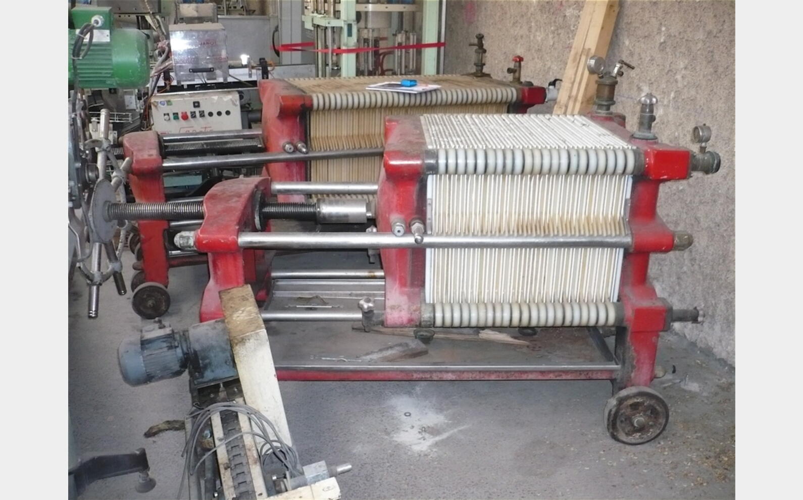 filtre &agrave; plaques, 600 x 600