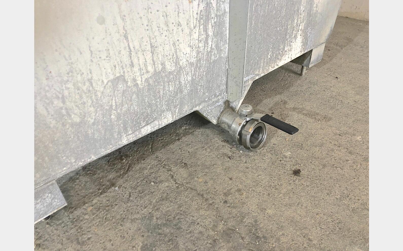 Bac de m&eacute;lange inox 4.5 m3 LSDH18