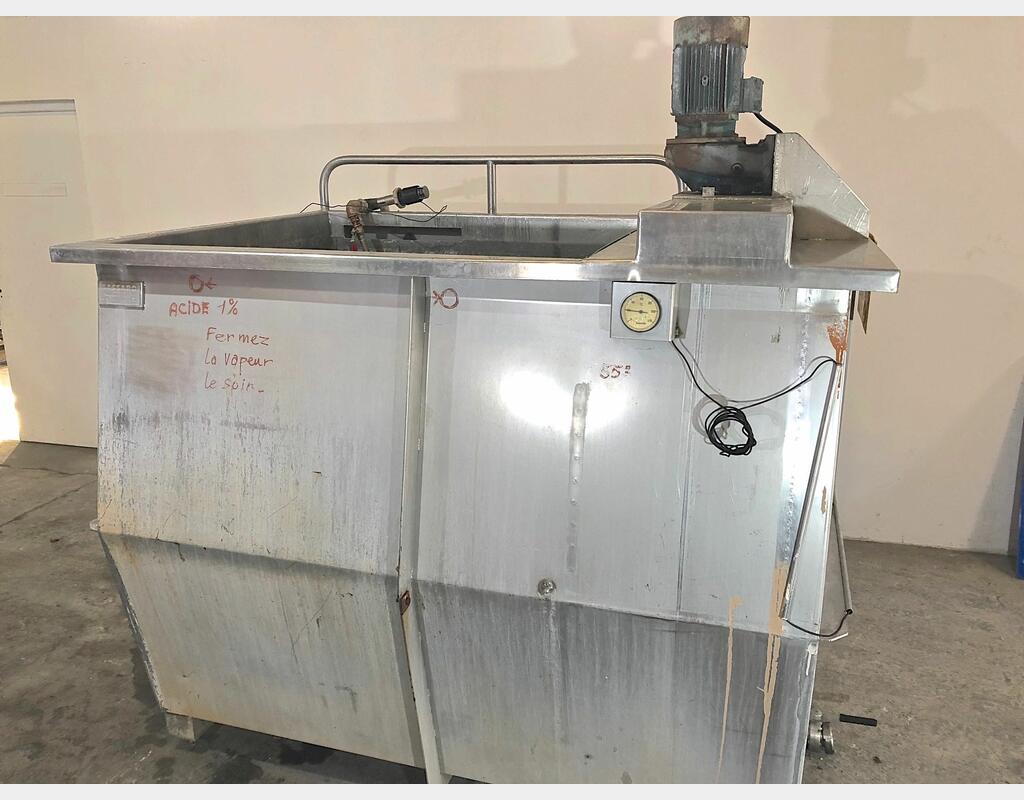 Bac de m&eacute;lange inox 4.5 m3 LSDH18