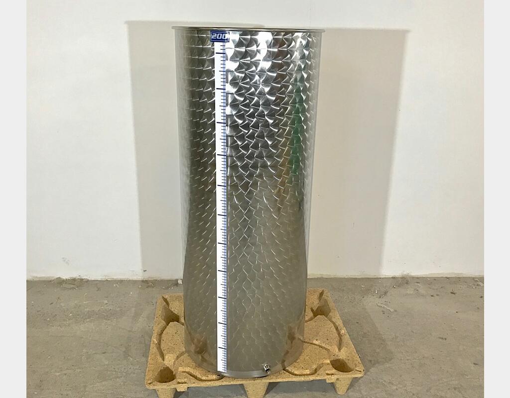 Cuve inox 304 - Chapeau flottant 2.1 HL (213 litres) ARSILAC