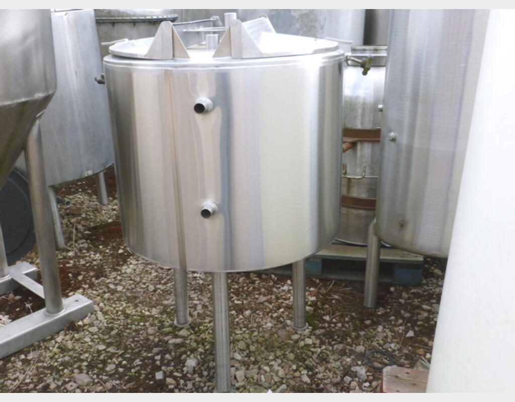 Cuve de stockage en INOX (TH1) - Circulation forcée sur la virole