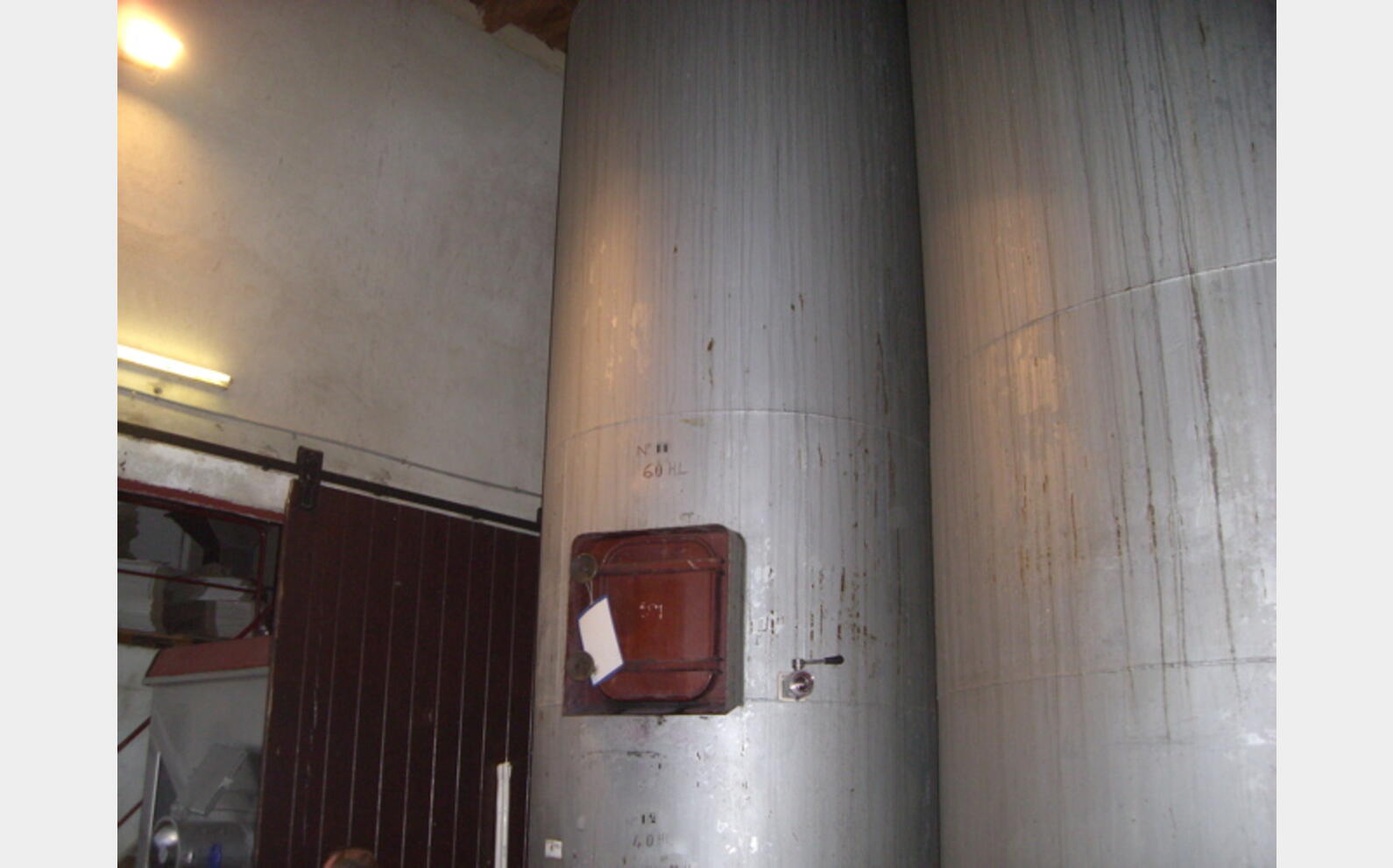 Cuve acier revetu de 60 hls + 40 hls