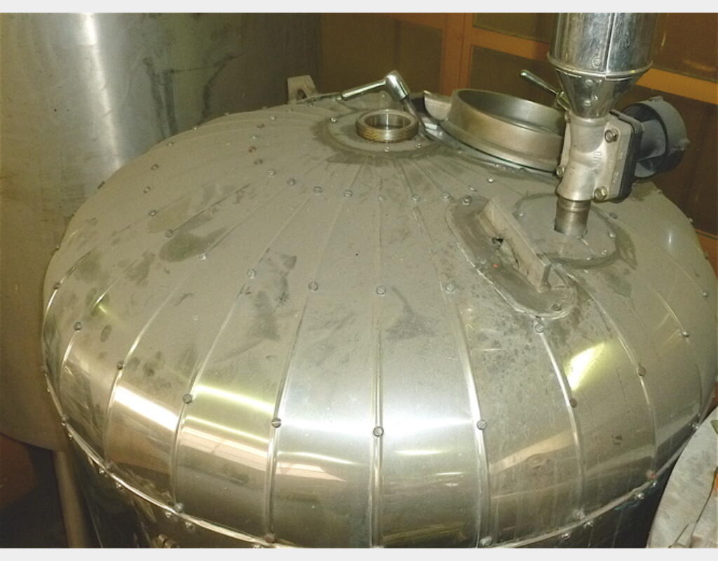 Cuve de stockage en INOX isolée - Volume : 400 litres