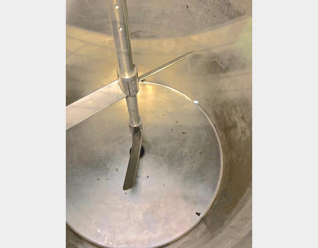 Cuve inox de macération - Volume : 300 litres