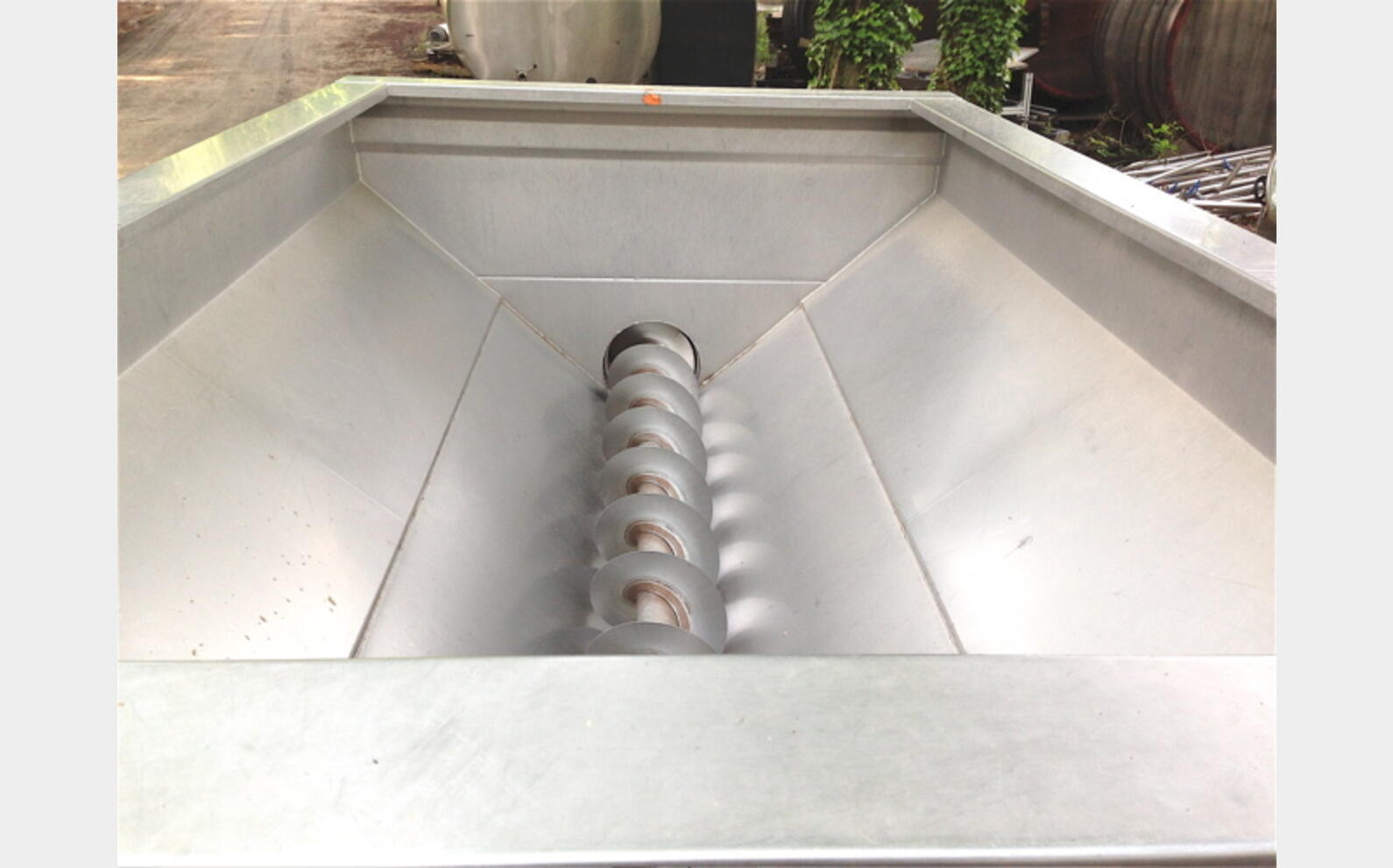 Benne &agrave; vendange inox 40 Hls