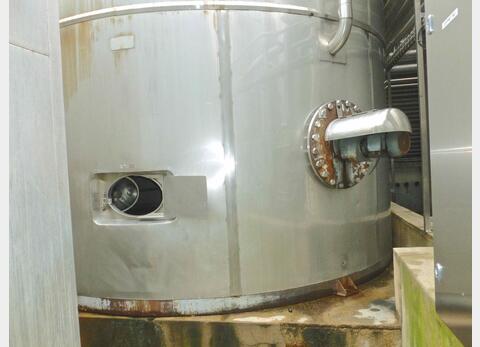Cuve inox cylindrique verticale