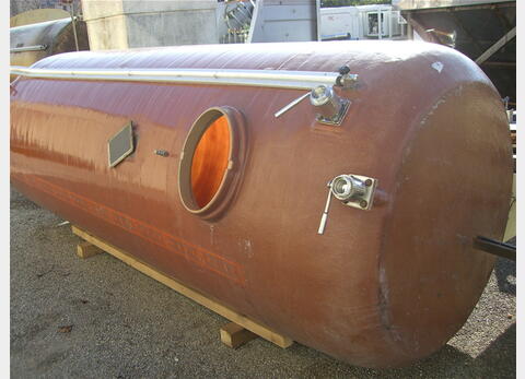 Cuve de stockage en polyester de 70 hls - Verticale fond plat