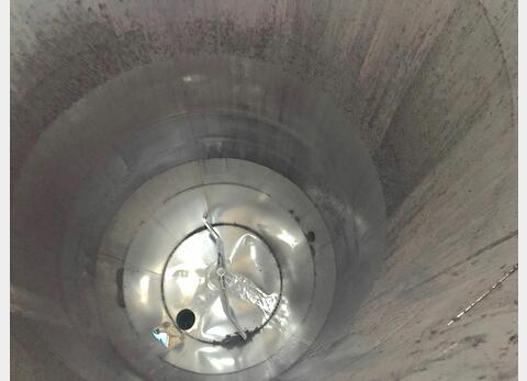 cuve stockage INOX autovidante