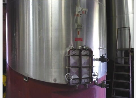 Cuve de stockage/vinification en INOX - Volume : 324,5 hectos (32450 litres)