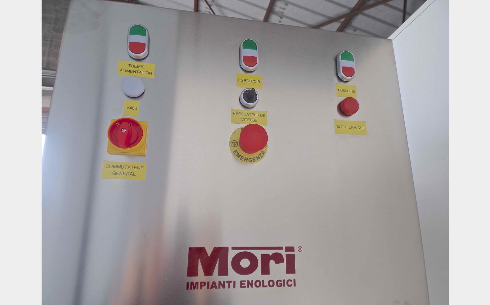 Egrappoir + fouloir mod&egrave;le DINAMICA 100 MATERIEL NEUF Mod&egrave;le : DINAMICA 100