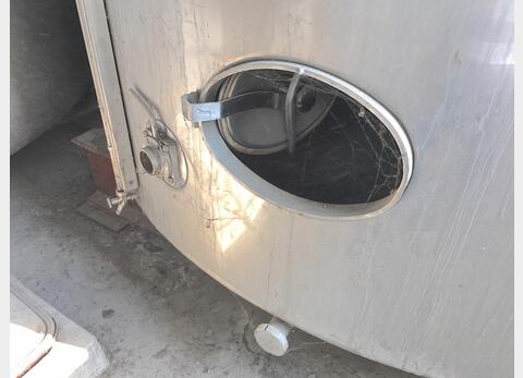 Cuve Inox 316 Ti cylindrique verticale