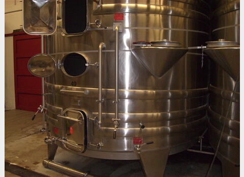 Cuve inox Lejeune 180hls deux compartiments
