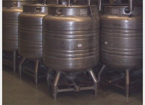Conteneur de stockage en INOX - Volume : 800 litres