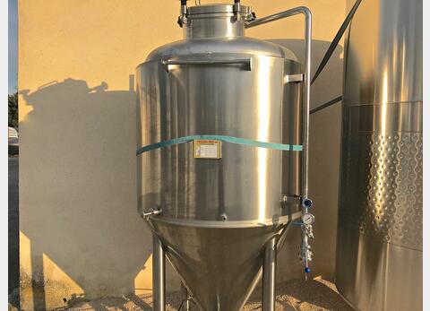 Cuve inox - Isol&eacute;e - Cylindro conique 16 HL (1600 Litres) ARSILAC