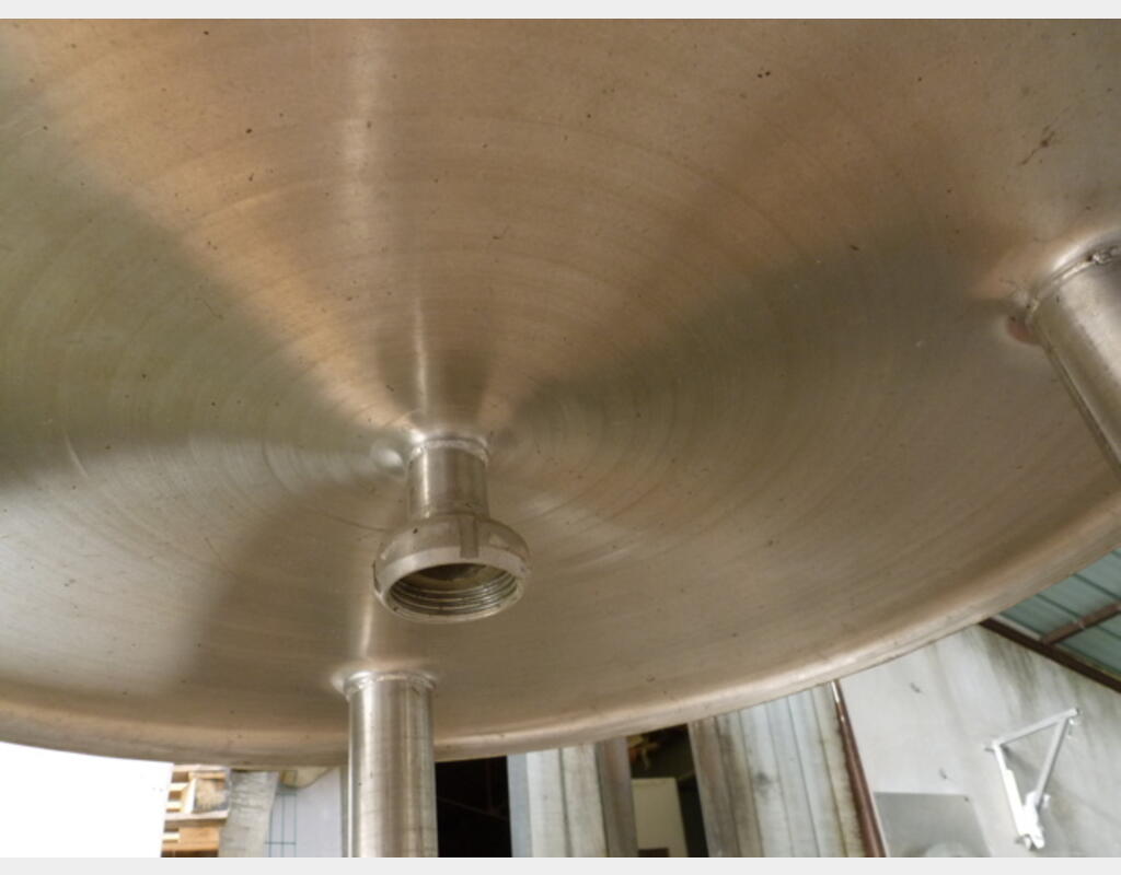 Cuve de stockage en INOX (TH1) - Circulation forcée sur la virole
