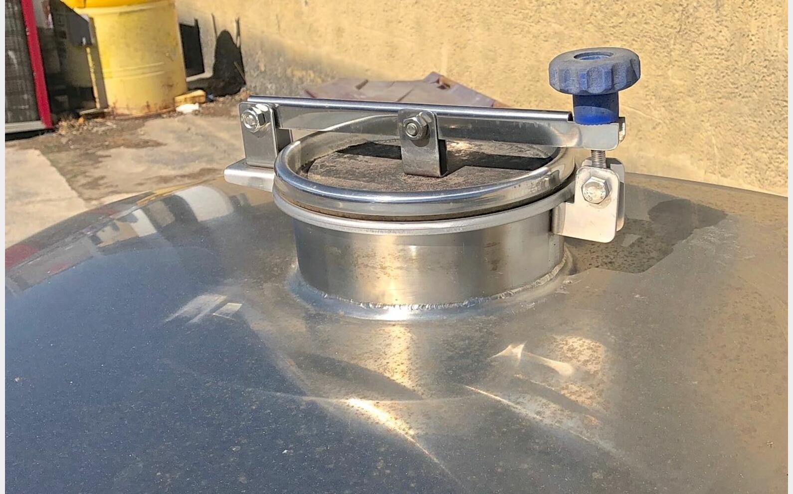 Tank &agrave; lait inox PU0118 Type : RVS ALFA LAVAL