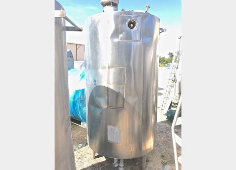 Cuve m&eacute;lange inox