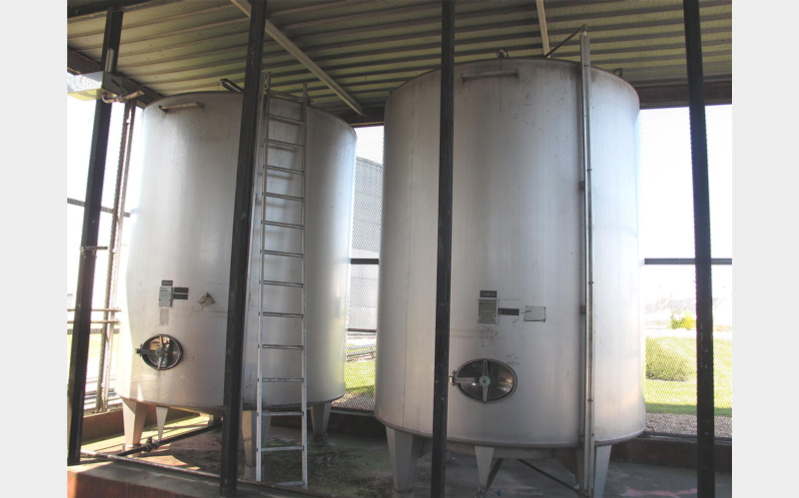 Cuve de stockage INOX