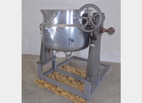 Fondoir inox double enveloppe