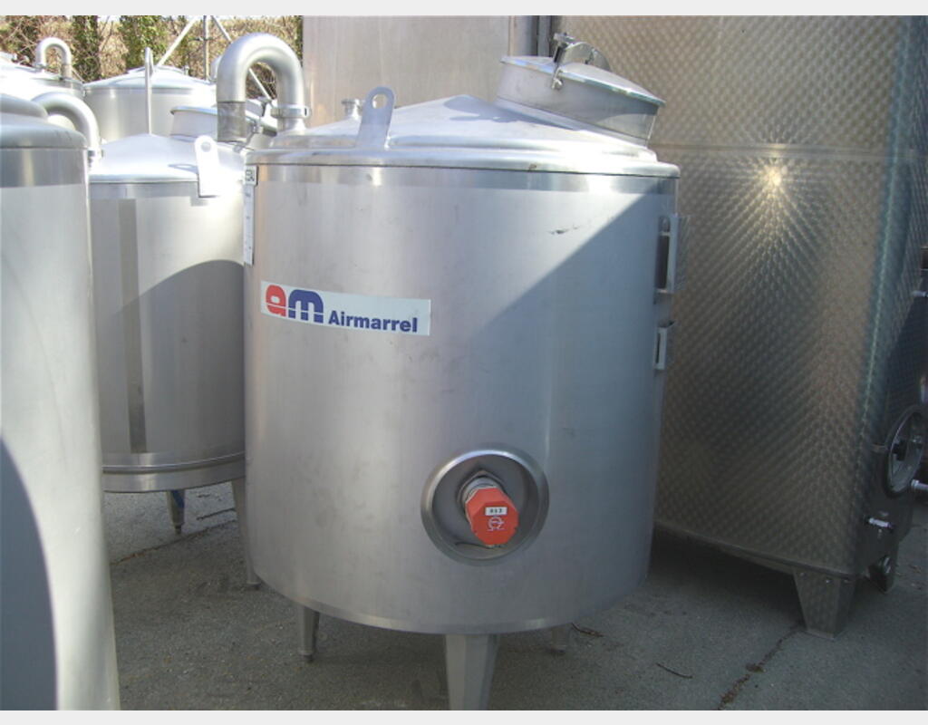 Cuve réchauffée en INOX 316L (1.4404) - Marque : PIERRE GUERIN