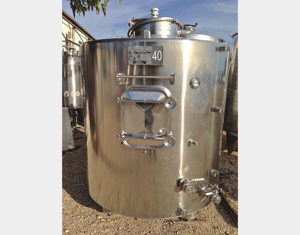 Cuve inox de 36 hls