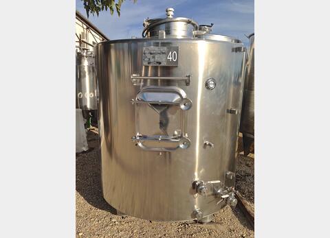 Cuve inox de 36 hls
