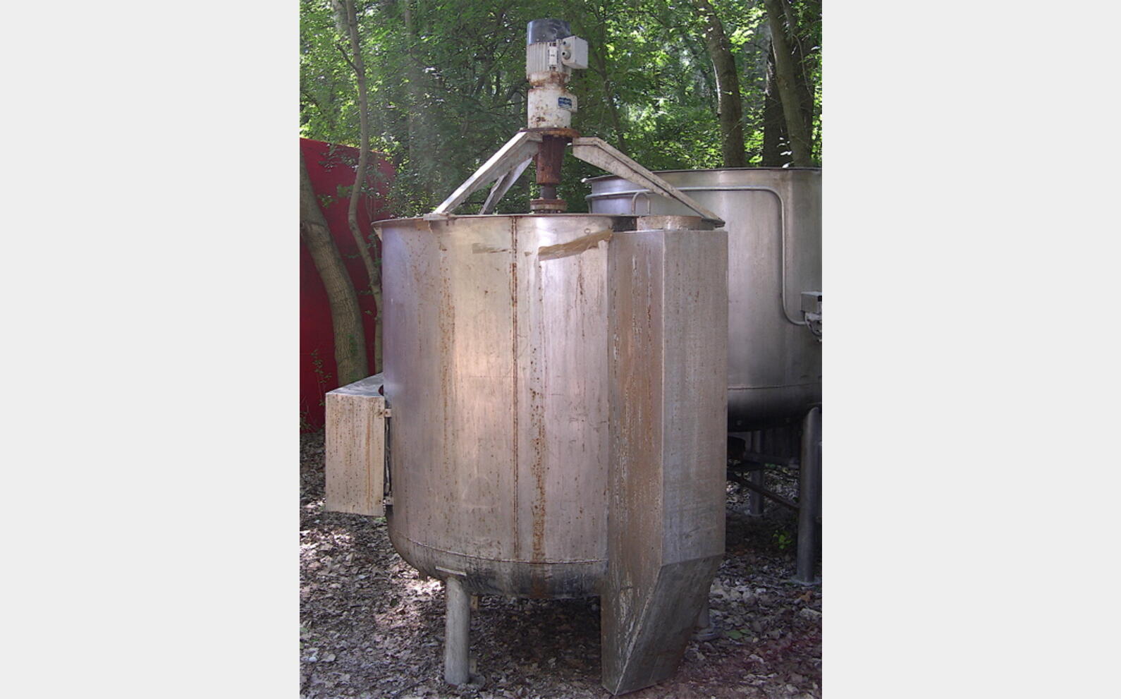 cuve m&eacute;lange INOX Volume : 1600 litres