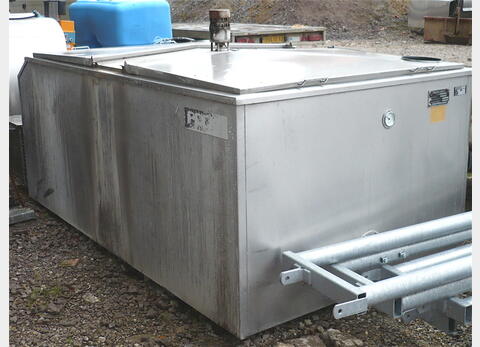 Tank &agrave; lait INOX 304 Volume : 1.800 litres