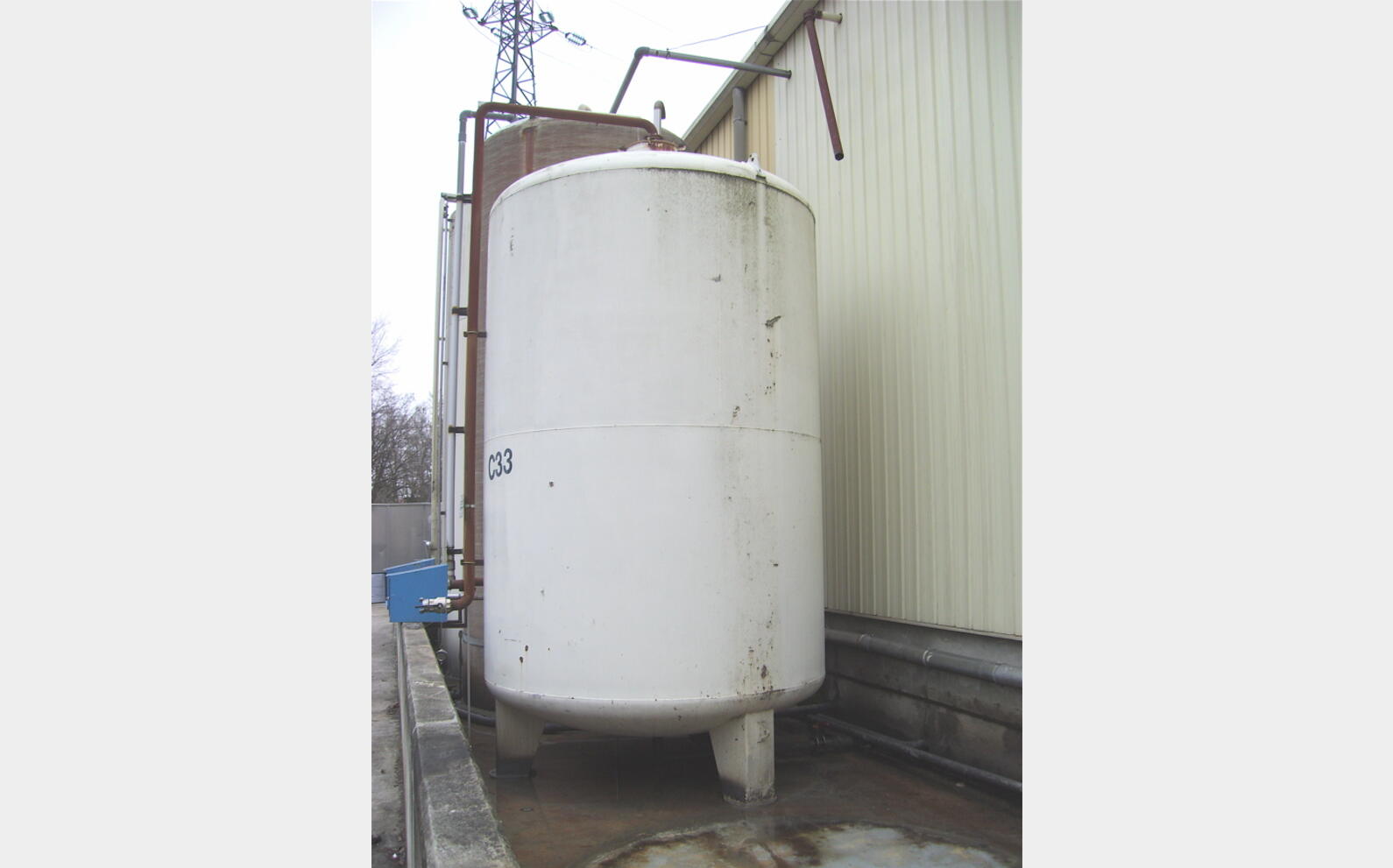 Cuve Acier Revetu d'occasion 32m3