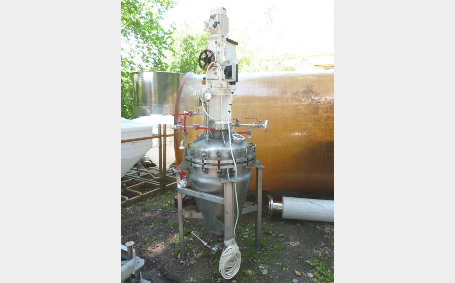 cuve m&eacute;lange INOX