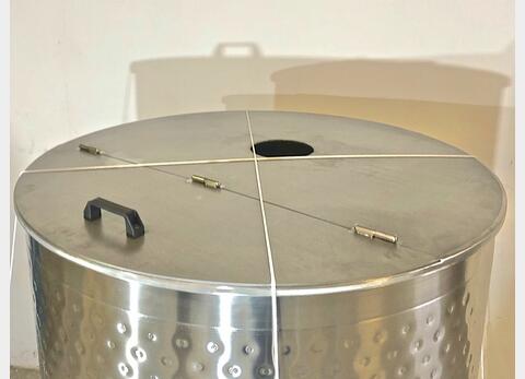 Cuve inox 316 pour m&eacute;lange sur pieds 9.04 HL (904 Litres) ARSILAC