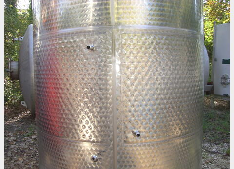 Cuve Inox 304 de Stockage 53 hls - Fond conique sur pieds
