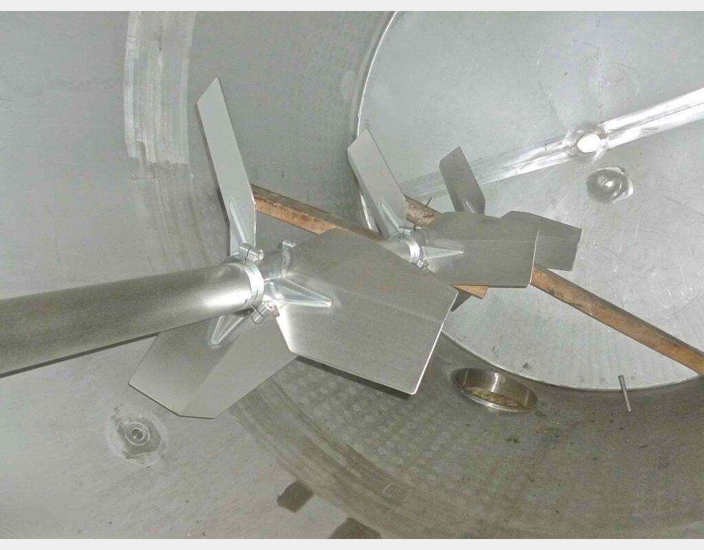 Cuve de mélange isolée inox 316 - Marque : PIERRE GUERIN