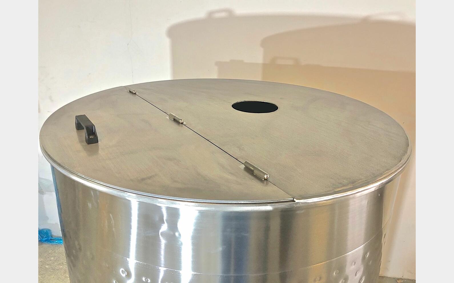 316 stainless steel tank - Double wall 12 HL (1213 liters) ARSILAC