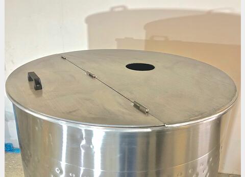 Cuve inox 316 thermor&eacute;gul&eacute;e chasis pr&eacute;hensible 12.13 HL (1213 Litres) ARSILAC