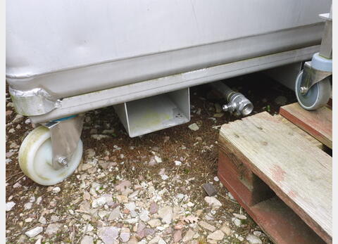 Conteneur de stockage en INOX (TH6) - Volume : 1000 litres